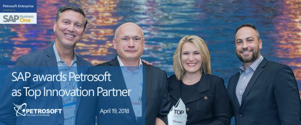 SAP awards 2018 Petrosoft